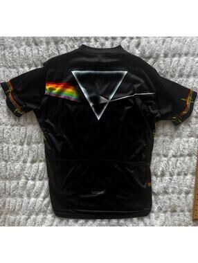 Pink Floyd Dark Side of the Moon Cycling Jersey Primal Wear Men XXL Full Zip Bik